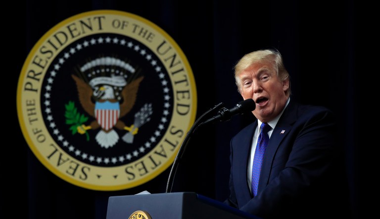 Through conversations with policymakers, party leaders, and current and former White House officials, the Washington Examiner identified four areas where President Trump has left his greatest mark after one year in office, and gauged his plans for the year ahead. (AP Photo/Manuel Balce Ceneta)