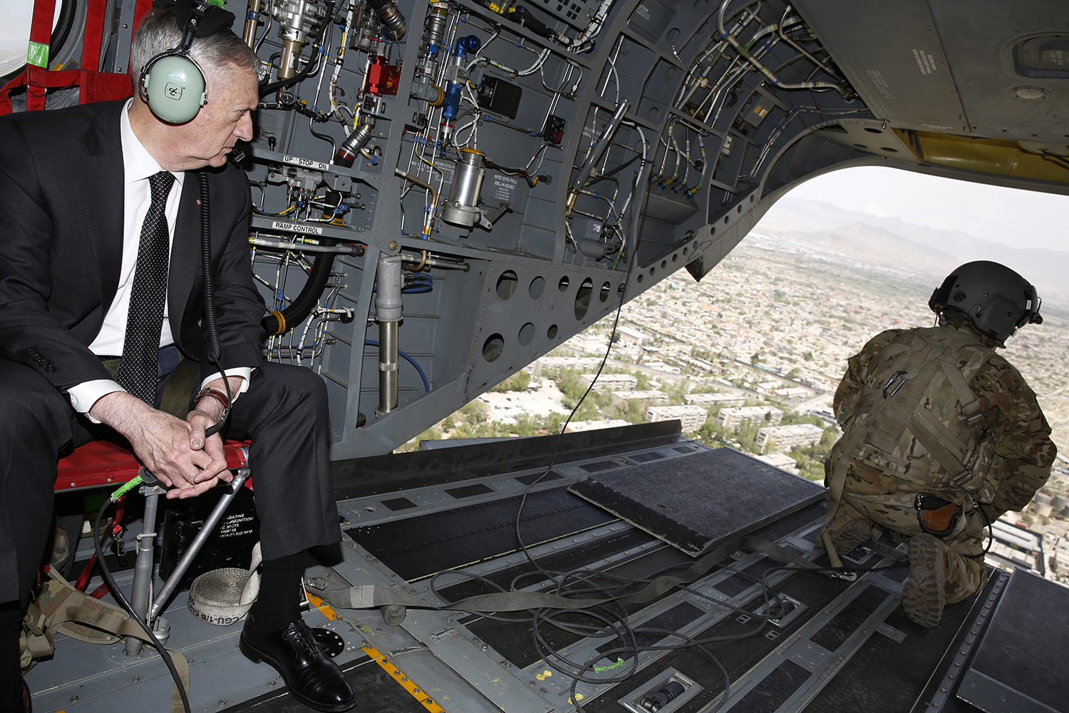 Mattis makes surprise overnight visit to Afghanistan