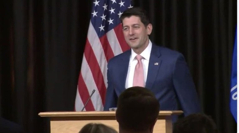 Speaker Paul Ryan rips Senate logjam, 76% House-passed bills stalled