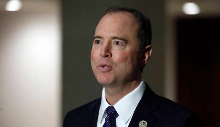 "Ultimately Bob Mueller has to make that decision," Adam Schiff said of whether the Trump campaign colluded with Russia.
