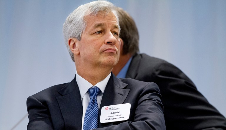 The JP Morgan CEO has tough words for D.C. (AP Photo/Jacquelyn Martin)