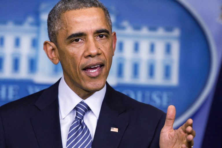 President Obama speaks to the media in the briefing room of the White Hous, after the Ferguson grand jury decided not to indict police officer Darren Wilson in the shooting death of Michael Brown. (AP Photo/Jacquelyn Martin)