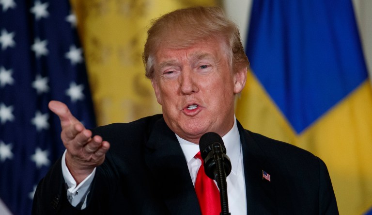 President Trump said, 