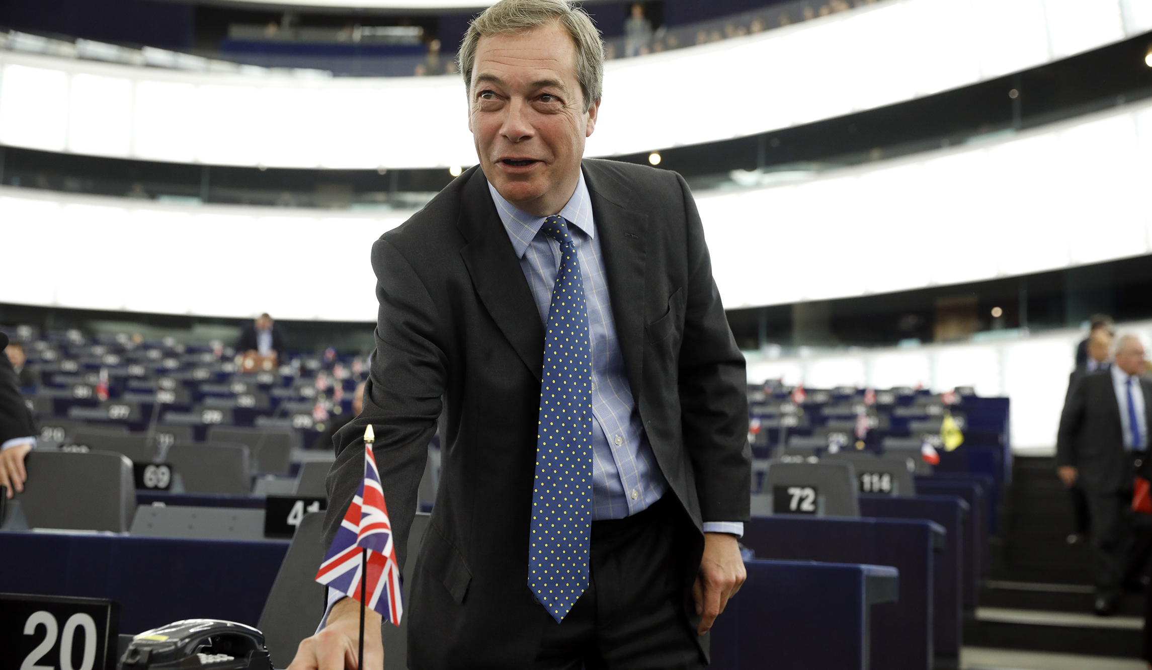 Another high-profile Trump supporter breaks with president: Nigel Farage to campaign for Roy Moore in Alabama