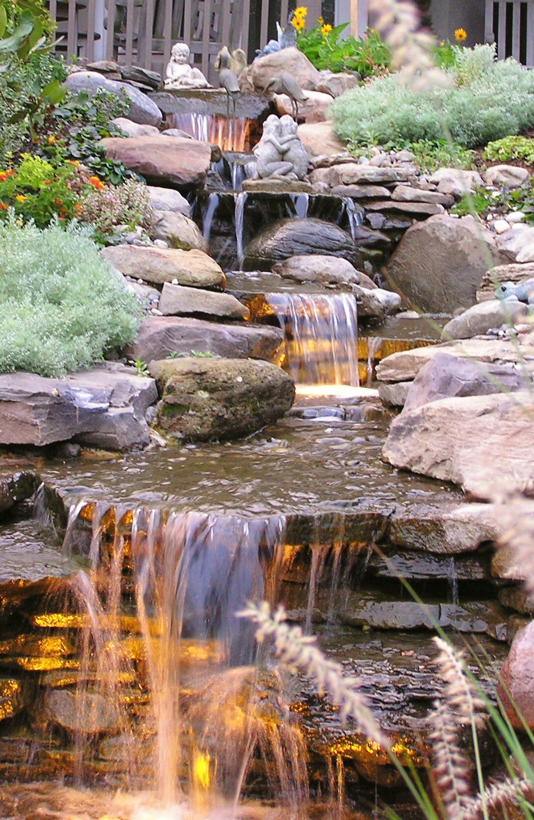 Backyard ponds add to summer relaxation