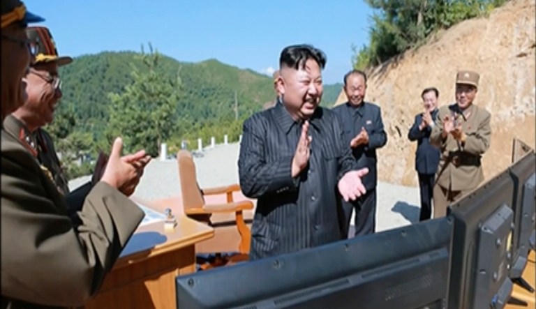 U.S. voters see North Korea as a greater threat to national security than the Islamic State, according to a new poll released Wednesday. (KRT via AP Video, File)