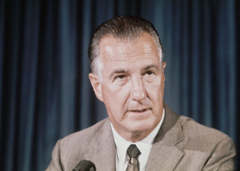 Spiro T. Agnew should get at least a modicum of credit for prodding the Baltimore County Council to create a Human Rights Commission during his tenure as Baltimore County executive. (AP File)