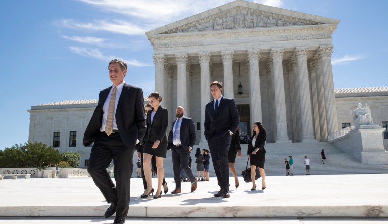 The 90-day ban on foreign nationals entering the U.S. expired and has since been replaced by different guidance. (AP Photo/J. Scott Applewhite)