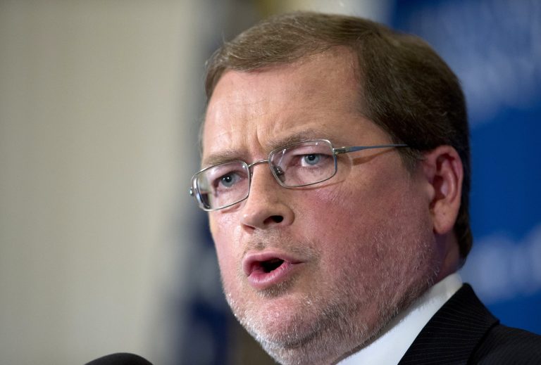 Anti-tax hiker Grover Norquist wonders whether the Internal Revenue Service audit of Breitbart News represents a new front in the federal agency's targeting of conservative groups.ÃÂ (AP Photo/Manuel Balce Ceneta)