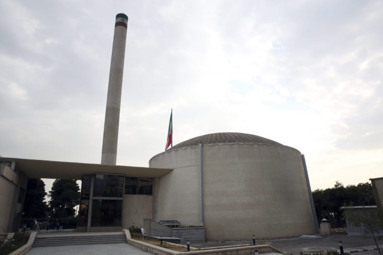 This Monday, Sept. 1, 2014 photo shows a nuclear research reactor at the headquarters of the Atomic Energy Organization of Iran, in Tehran, Iran, which went online with American help in 1967 -- before Iran's 1979 Islamic Revolution strained ties between the two countries. (AP Photo/Vahid Salemi)