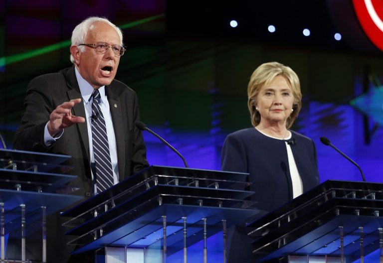 At the first Democratic debate, Hillary Clinton and Sen. Bernie Sanders called for 