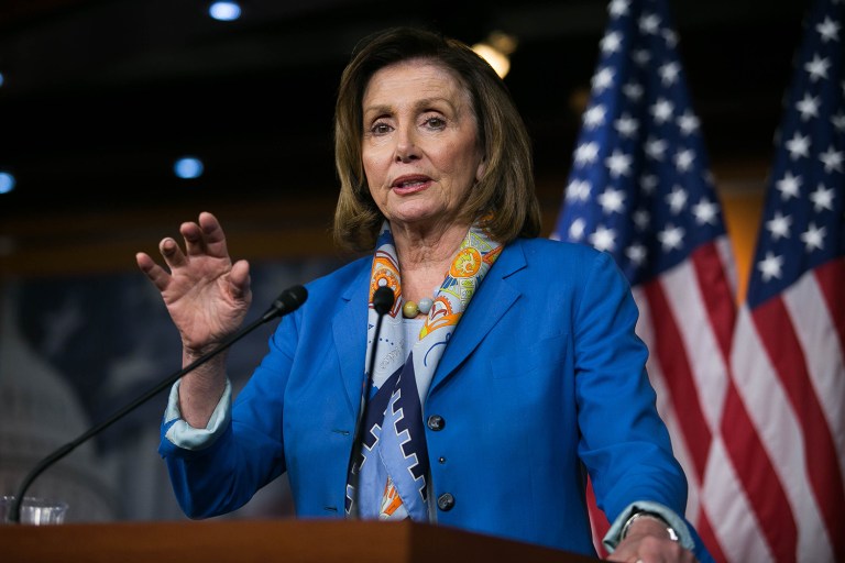 Democrats voted Wednesday morning to keep Nancy Pelosi on as minority leader. (Graeme Jennings/Examiner)