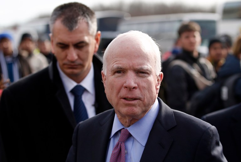 Sen. John McCain said it's an option 