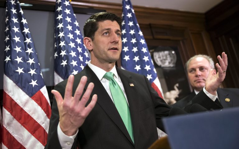 House leaders warn that if the bill tanks Thursday the Freedom Caucus will bear the blame and incur President Trump's considerable wrath. (AP Photo/J. Scott Applewhite)