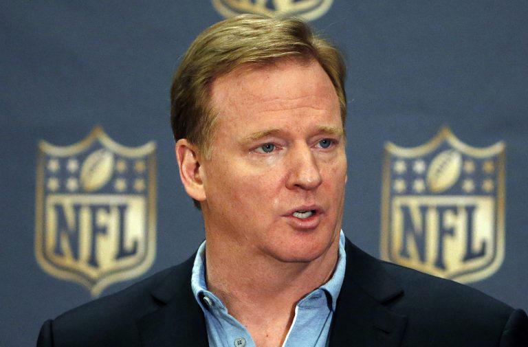 As Roger Goodell noted, money generated from television deals, licensing agreements, sponsorships and ticket sales was already taxable through the 32 teams. (AP Photo)Â 