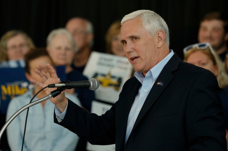 While Indiana Gov. Mike Pence may not have directly spoken with Trump about the vice presidential spot, an 