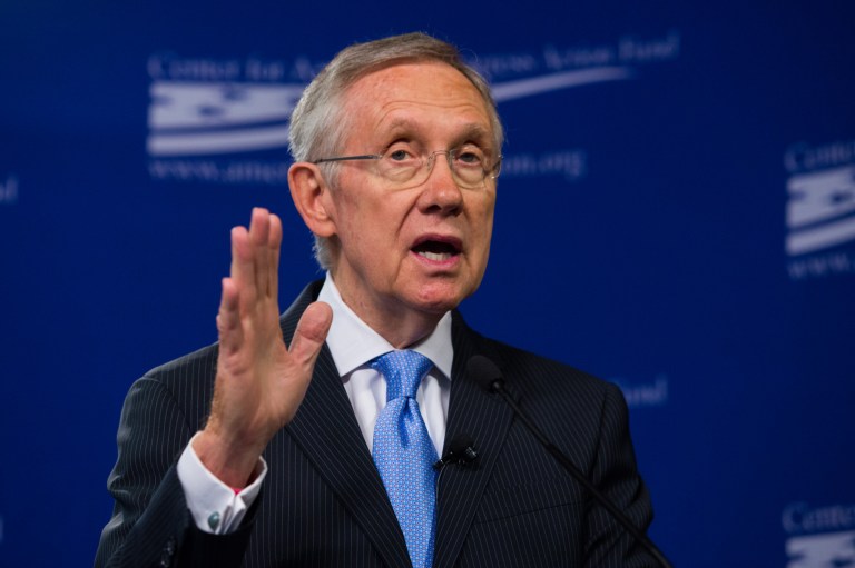 Senate majority leader Harry Reid (D-NV) says GOP obstruction is unprecedented, a claim that is difficult to substantiate. (Graeme Jennings/Washington Examiner)