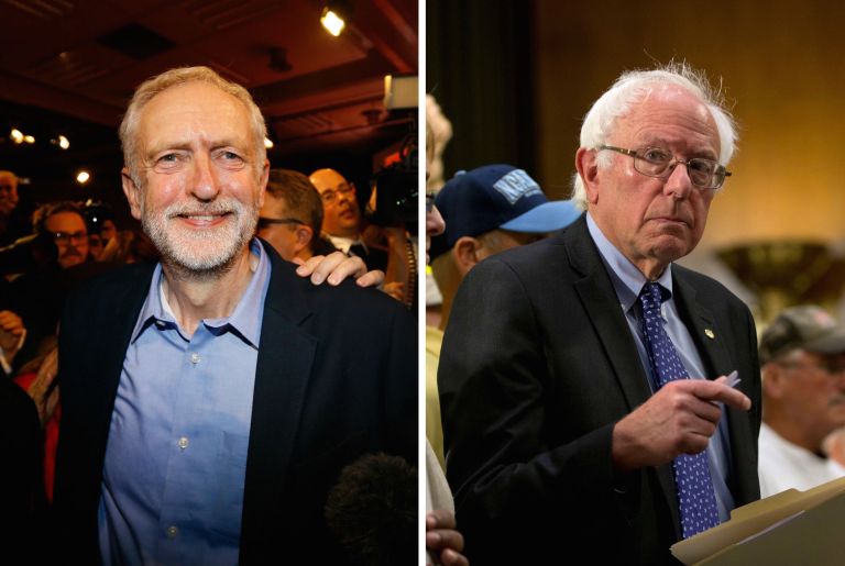 Jeremy Corbyn, whose steady and surprising march to victory runs parallel to Sen. Bernie Sanders' unexpected success in the Democratic presidential race, is a calamity for the party and leftwing movement. (AP Photos)