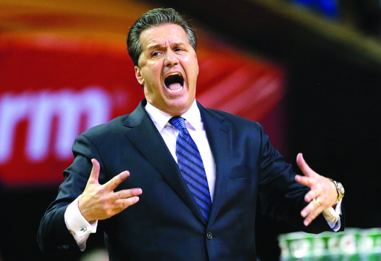Dave Martin/AP
Kentucky coach John Calipari has already lost more games this year than all of last year.