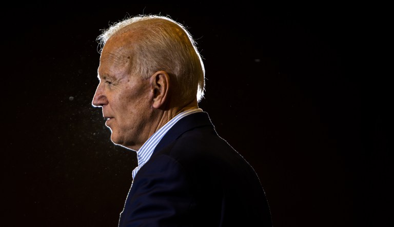 Former Vice President Joe Biden, 2020 Democratic presidential candidate, speaks during a campaign stop in Henderson, Nev., on Tuesday, May 7, 2019.