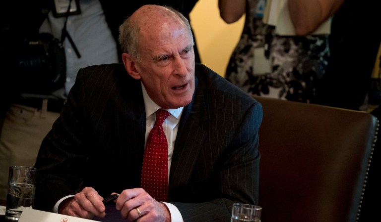 Coats told lawmakers last week during an open hearing that he would not discuss a reported conversation he had with President Trump in a public setting. (AP Photo/Andrew Harnik)