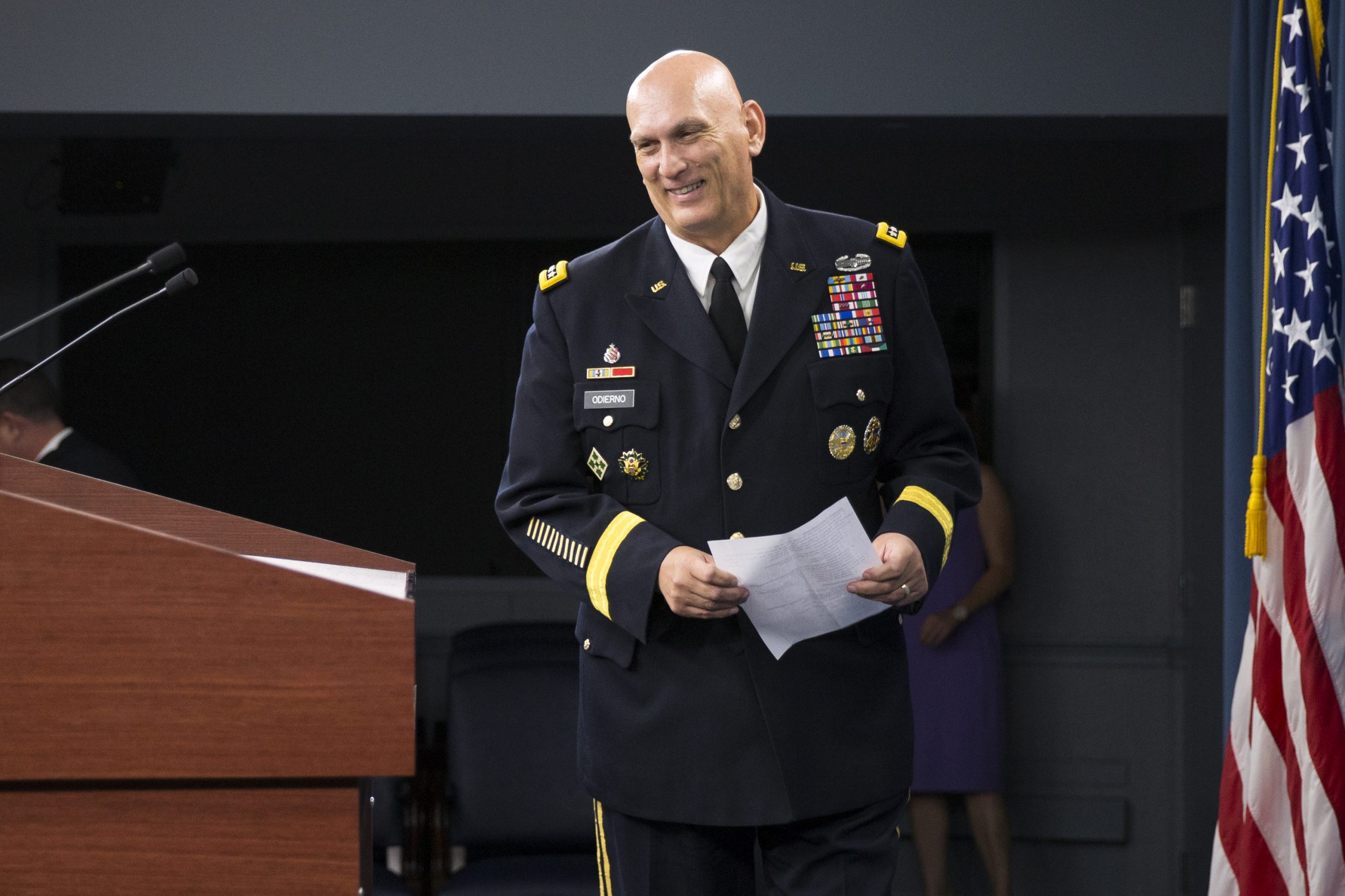 Redrawing Mideast maps could be only solution, Odierno says