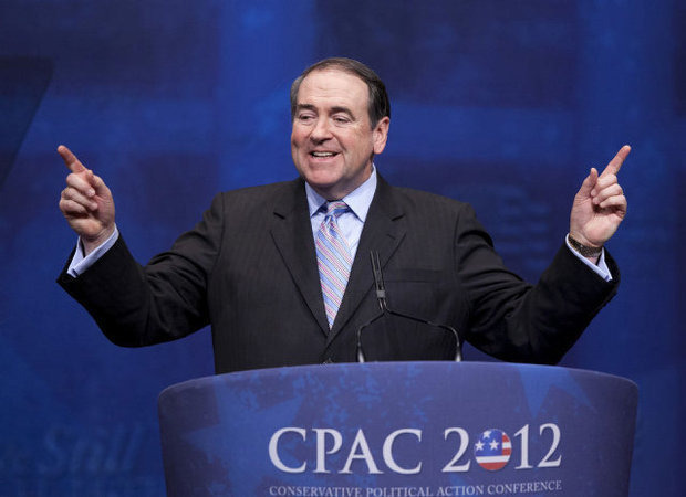 Former Arkansas Gov. Mike Huckabee speaks at the 2012 Conservative Political Action Conference.ÃÂ (AP Photo/J. Scott Applewhite, File)
