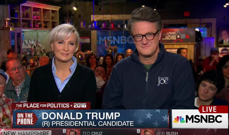 MSNBC downplays hosts’ personal relationship with Trump