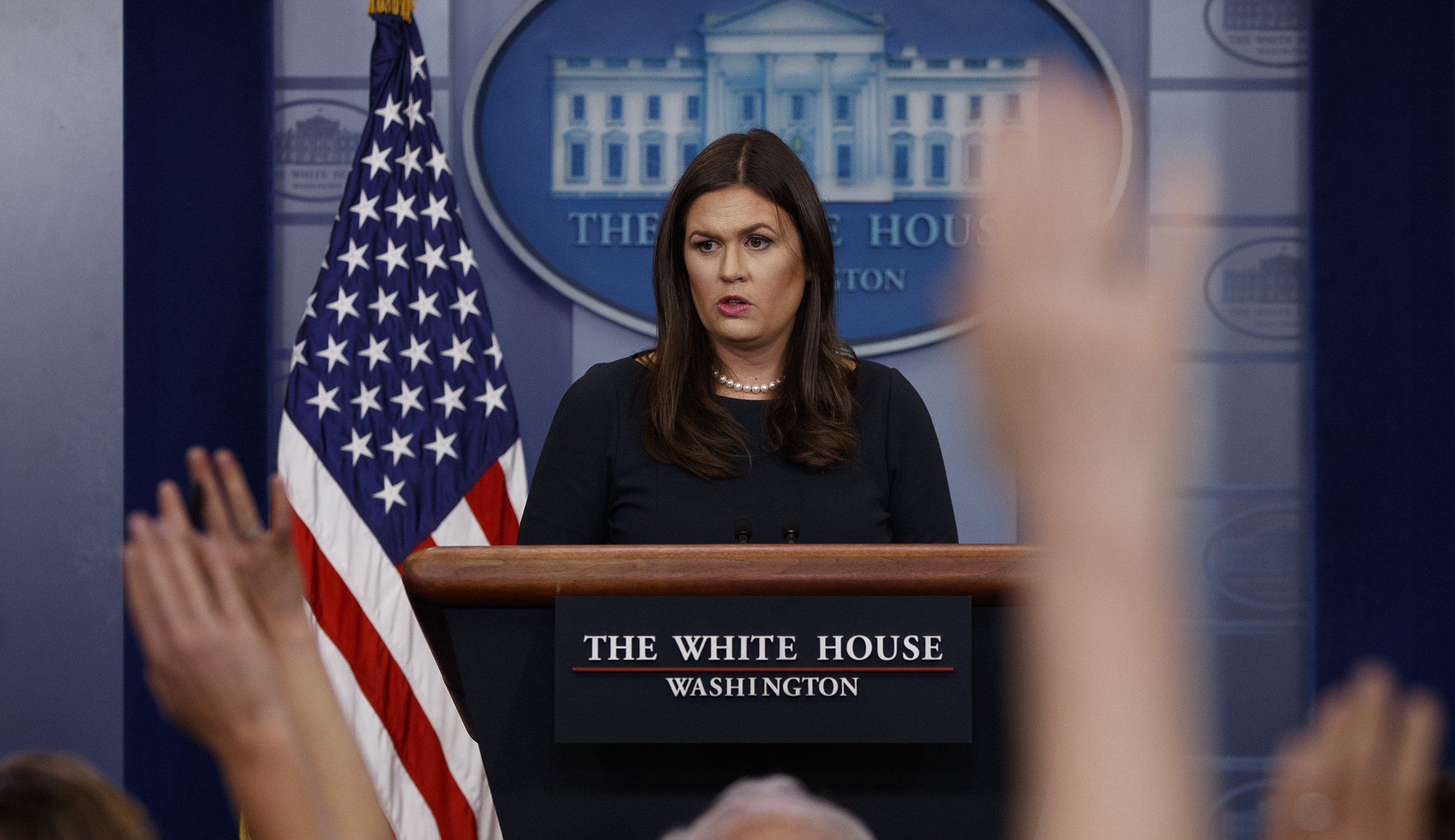 Sarah Sanders: NFL players should be protesting police officers, not the flag