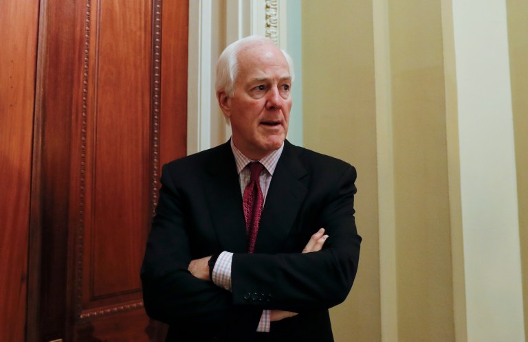 Cornyn added he hopes to hold a vote tomorrow on a critical procedural motion needed to start debate. (AP Photo/Carolyn Kaster)