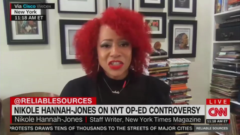 Times staffer Nikole Hannah-Jones said the media is under pressure.