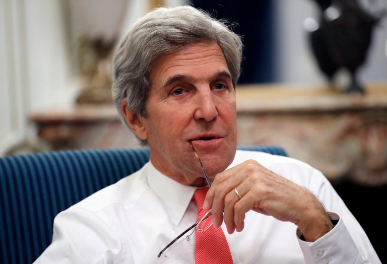 Former State Sec. John Kerry has not ruled out for president again in 2020.