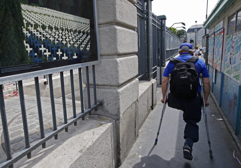 The move is part of last year's Wounded Warriors Federal Leave Act. (AP Photo/Francois Mori)