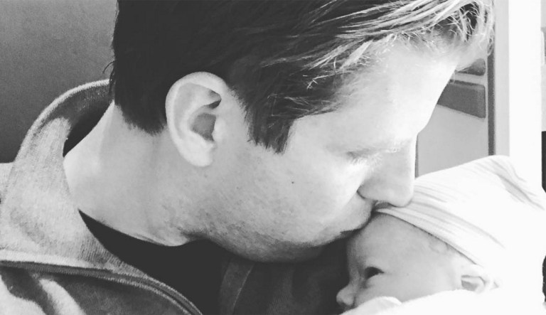 The baby is President Trump's ninth grandchild. (Eric Trump/Instagram)