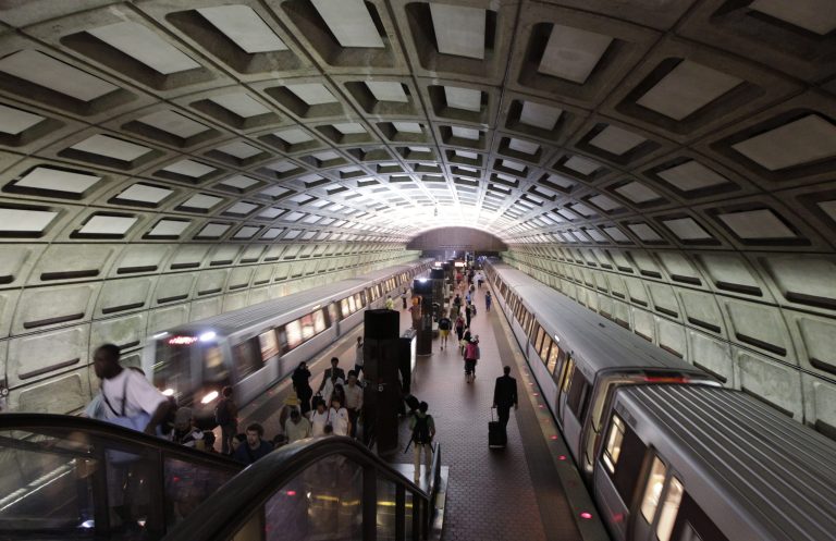 The transportation agency will terminate all Metro rail services at 11 p.m. Friday and remain closed through Saturday and Sunday. (AP Photo)