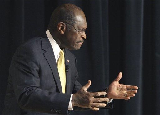 Cain: Future of campaign rests on my wife