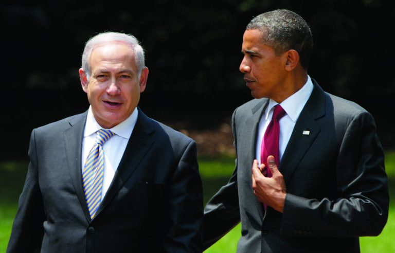 FILE - In this July 6, 2010, file photo, President Barack Obama, right, talks with Israeli Prime Minister Benjamin Netanyahu as they walk to Netanyahu's car outside the Oval Office of the White House in Washington. Obama heads into his second term weighed down not only by an American government snarled in partisan gridlock but also by a similarly unproductive relationship with the leader of Israel, the bedrock U.S. ally in the tumultuous Middle East. And the puzzle that is the U.S.-Israeli relationship under Obama and Netanyahu is only growing more complex. (AP Photo/Carolyn Kaster, File)