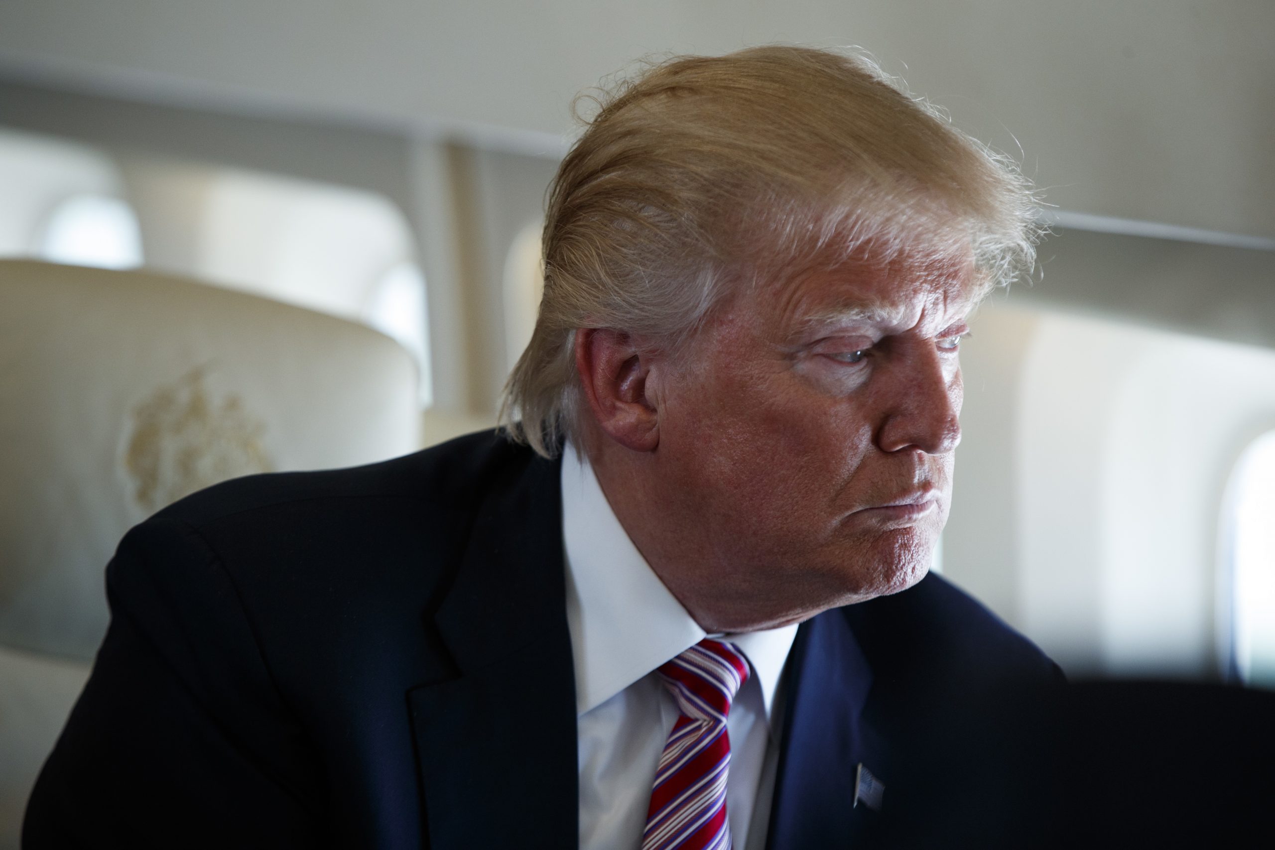 Trump touts endorsement of 88 retired military figures