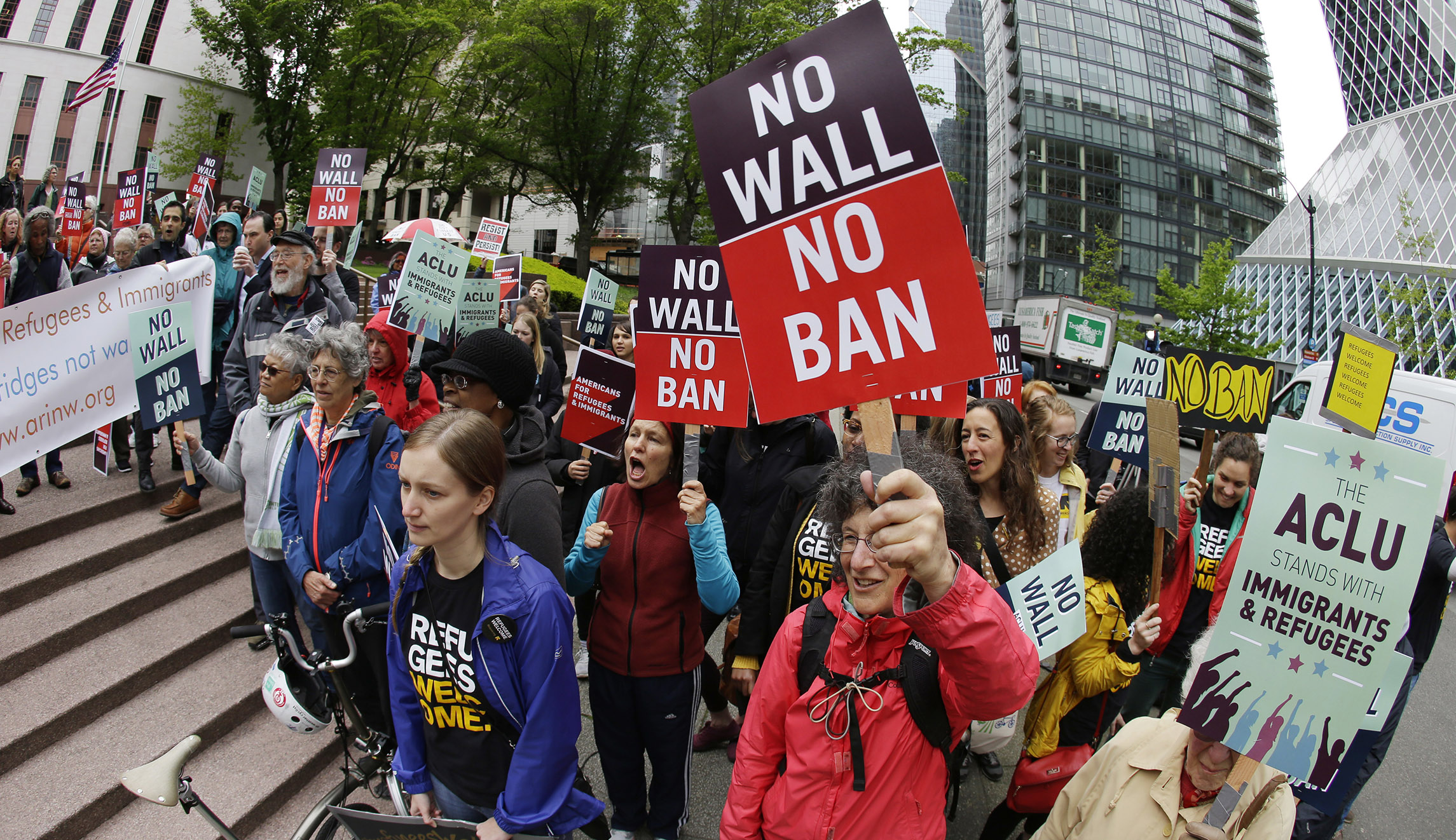 Fight over Trump travel ban’s scope begins in federal courts