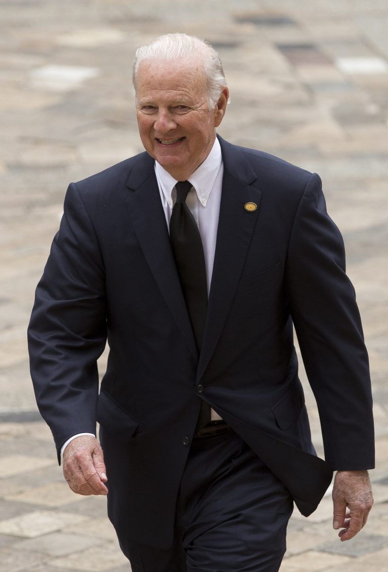 James Baker, former White House chief of staff under President Reagan, said Reagan regretted his veto of sanctions against South Africa during the apartheid.(AP File)