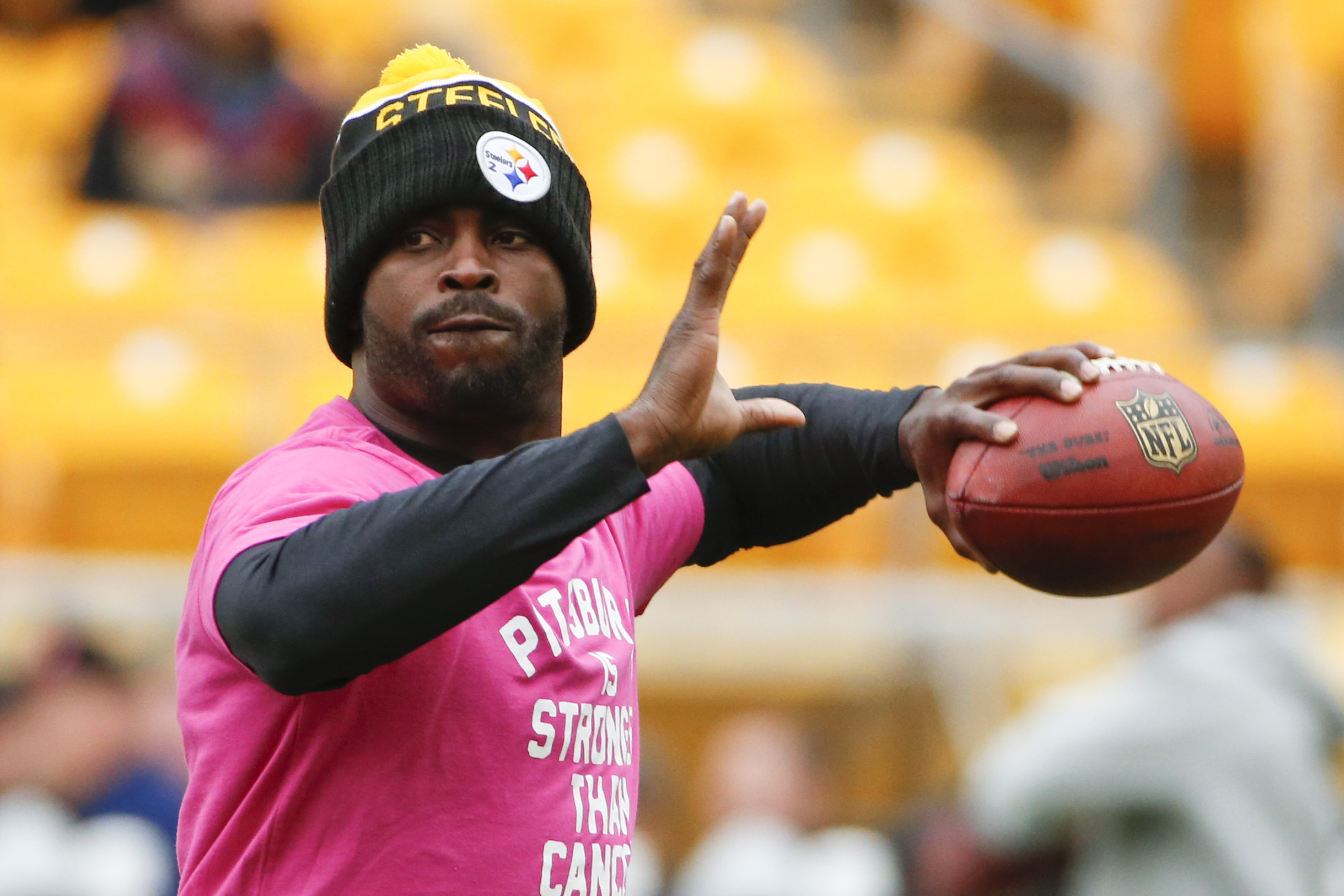 Michael Vick lobbies for pet protection