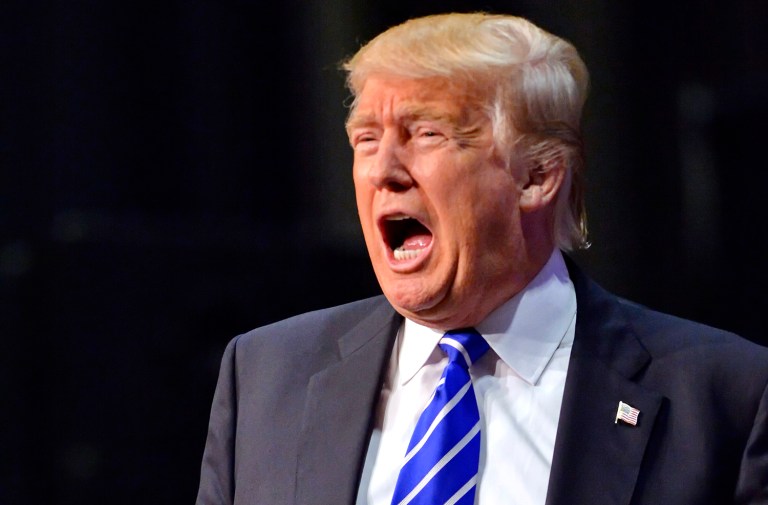 Trump called the meeting proof that the fix is in regarding the Justice Department's investigation of Hillary Clinton. (AP Photo/Richard Shiro, File)