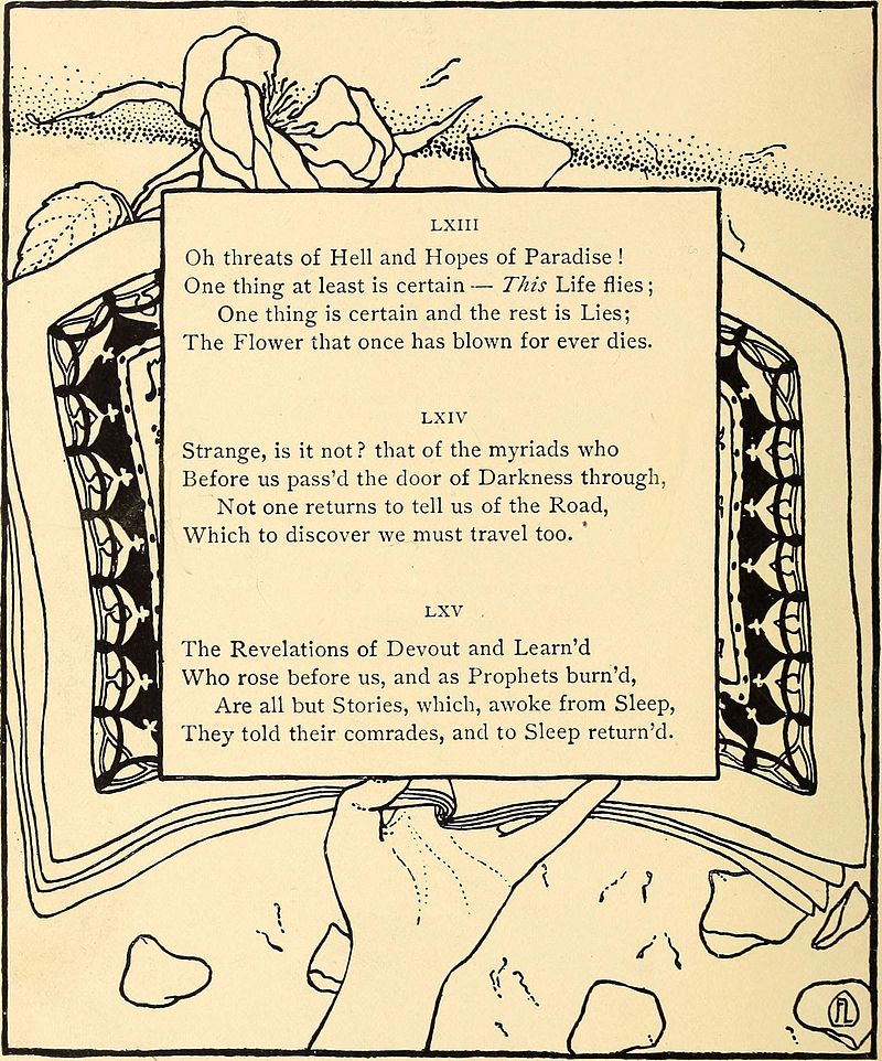 Prufrock: Houellebecq’s Economics, the Borderless World Fantasy, and the Rubaiyat of Omar Khayyam