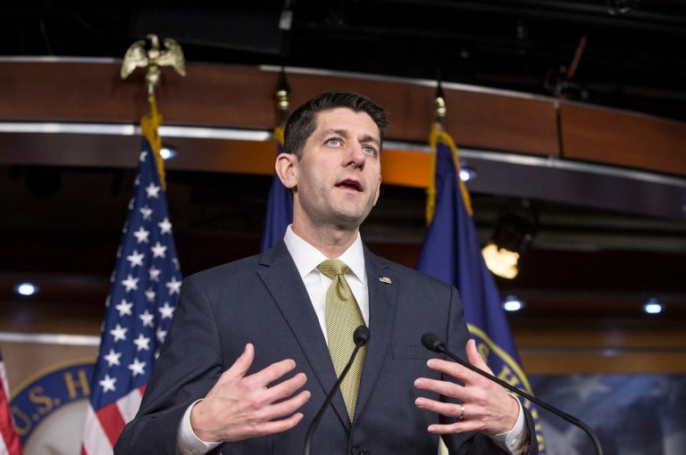 House Speaker Paul Ryan's last rating from the Club was in 2014 when he was chairman of the House Budget Committee. At the time, he received a rating of 83 on a scale of 0 to 100, which McIntosh claims is a 