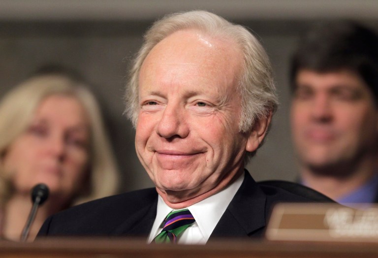 Cornyn's support of Lieberman echoes that of several of his Republican colleagues Thursday. (AP Photo/J. Scott Applewhite)