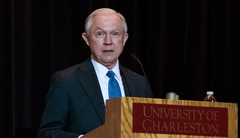 An organization is criticizing Attorney General Jeff Sessions' memo directing prosecutors to seek the harshest possible penalties for federal crimes. (AP Photo/Sam Owens)