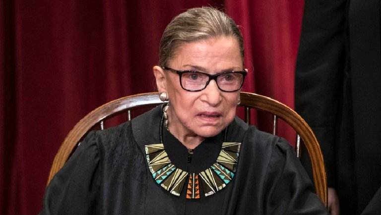Justice Ruth Bader Ginsburg said she won't retire yet. (File photo)