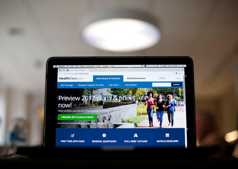 While we all want to see our fellow Americans taking advantage of the health insurance options available to them, this spike in applications doesn't necessarily represent a success for the law. (AP Photo/Pablo Martinez Monsivais)