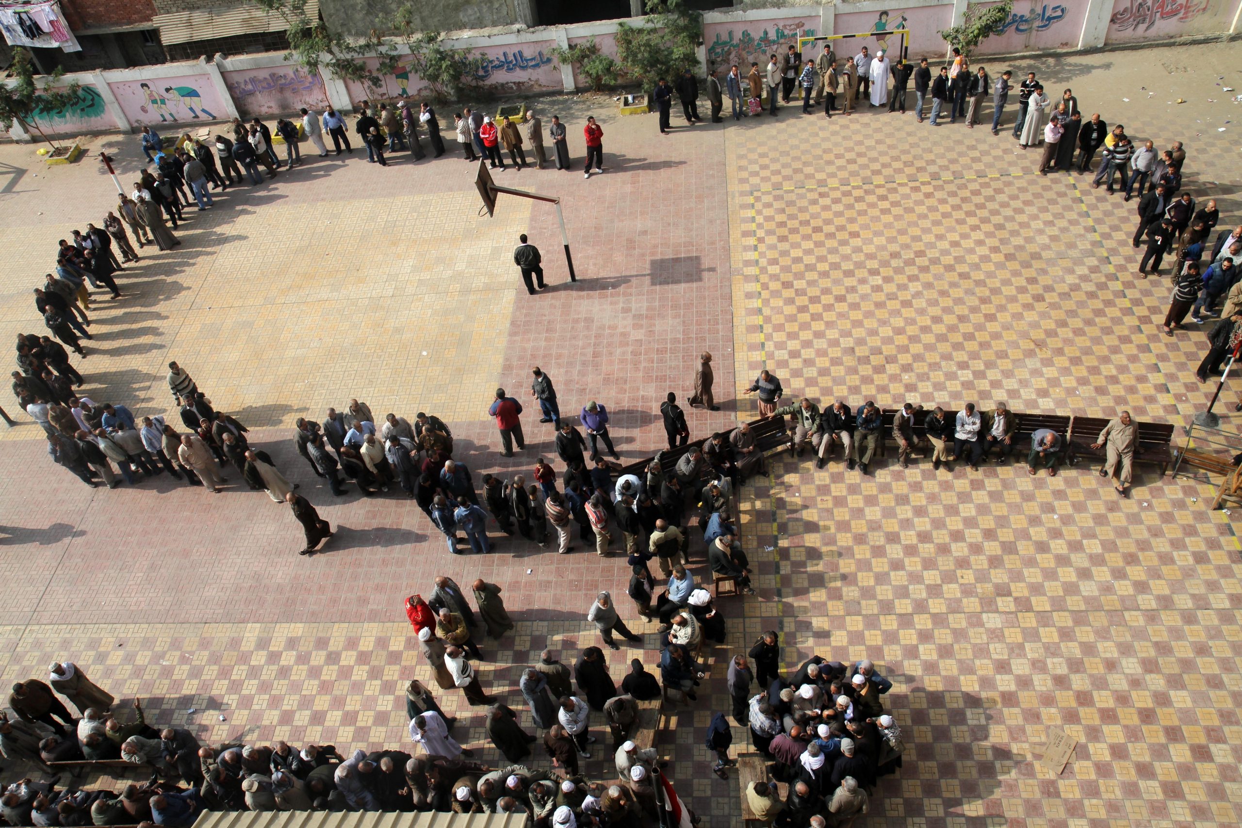 Low turnout in Egypt’s vote raises questions