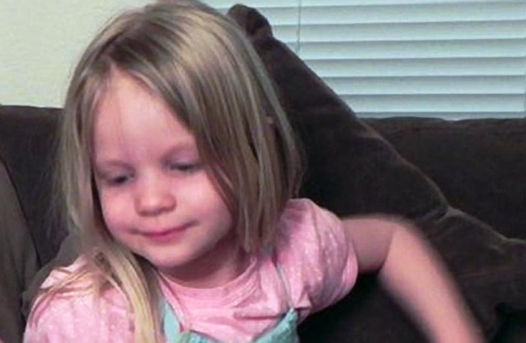   This photo posted to the Emilie Parker Fund Facebook page shows Emilie Parker. Fighting back tears and struggling to catch his breath, Robbie Parker the father of 6-year-old Emile Parker who was gunned down in Friday's school shooting in Connecticut told the world about a little girl who loved to draw and was always smiling, and he also reserved surprising words of sympathy for the gunman. (AP Photo/Emilie Parker Fund)  